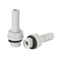 thumbnail image 1 of Unique Bargains Barb Hose Fittings Connector Adapter 6mm or 15/64" Barbed x 1/8" G Male Pipe 2Pcs 15/64" x G1/8, 1 of 5