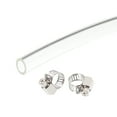 thumbnail image 1 of Uxcell Vinyl Tubing, Plastic Pipe Air Water Hose with Clamps 8mm x 10mm, 1 of 5