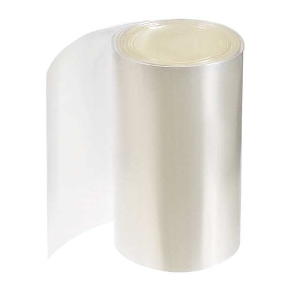 Unique Bargains Heat Shrink Tubes 91mm Flat Width Wrap for Four 18650 2 Meter Clear
