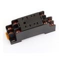 thumbnail image 1 of Unique Bargains PYF08A 8 Pins Screw Terminal Relay Socket Base DIN Rail for HH52P, 1 of 1