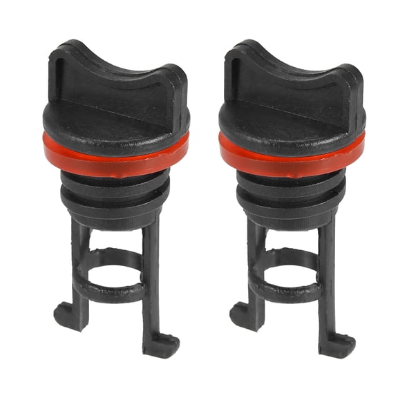 Unique Bargains Pack of 2 Kayak Drain Plug Kit, Nylon Universal Thread Hull Stopper