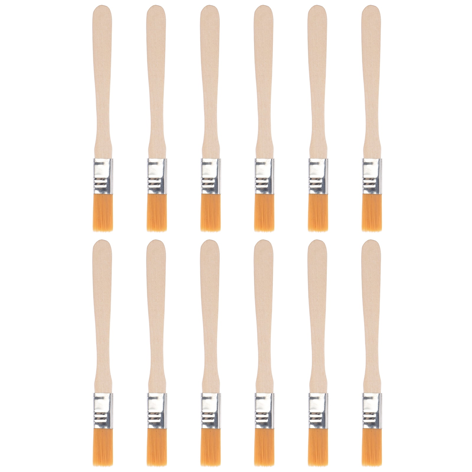 Unique Bargains Paint Brush Width Soft Nylon Bristle with Wood Handle 5" x 0.5"