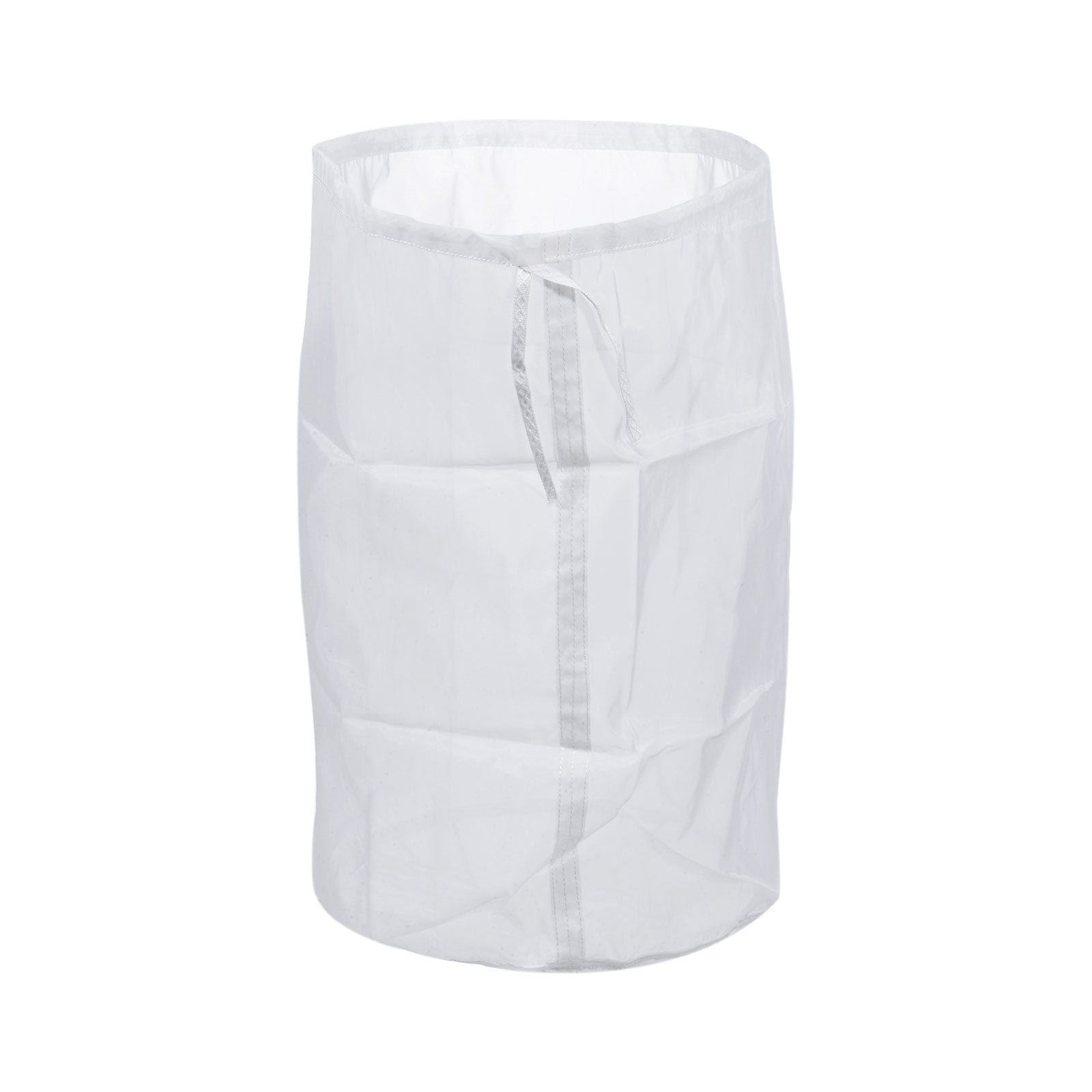 Unique Bargains Paint Filter Bag Nylon Strainer with Drawstring White 100Mesh