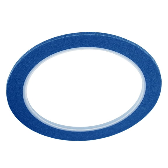 Unique Bargains Painters Tape 27.34 Yards x 0.10 Inches x 140 um Masking Master Tape Blue 1 pc