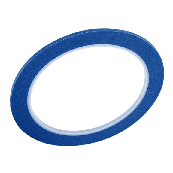 Unique Bargains Painters Tape 27.34 Yards x 0.16 Inches x 140 um Masking Master Tape Blue 1 pc