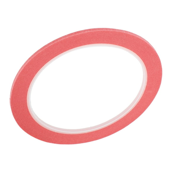 Unique Bargains Painters Tape 27.34 Yards x 0.16 Inches x 140 um Masking Master Tape Pink 1 pc