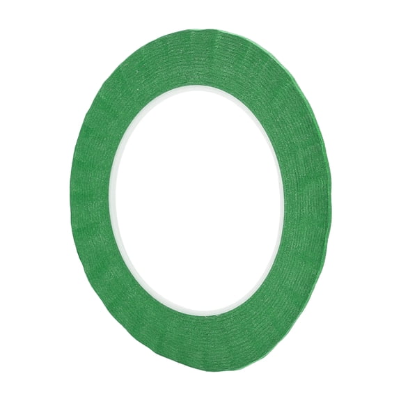 Unique Bargains Painters Tape Easy Removal 5500x0.15x0.01cm/60.15 Yards x 0.06 Inches x 140um Masking Master Tape Green