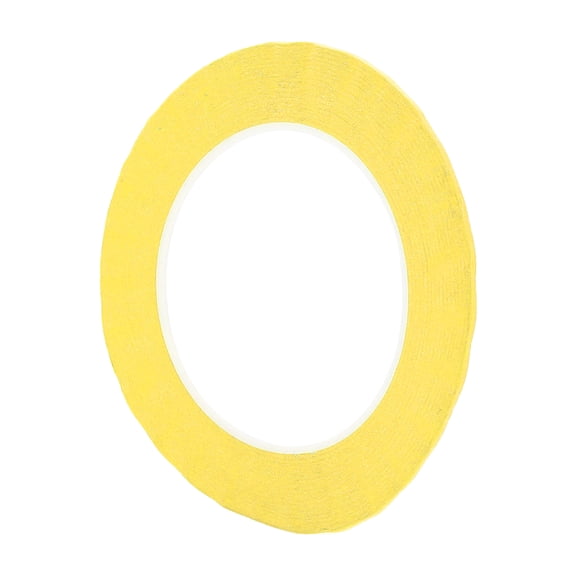 Unique Bargains Painters Tape Easy Removal 5500x0.15x0.01cm/60.15 Yards x 0.06 Inches x 140um Masking Master Tape Yellow