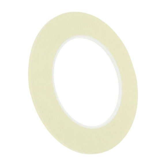 Unique Bargains Painters Tape Easy Removal 5500x0.3x0.01cm/60.15 Yards x 0.12 Inches x 140um Masking Master Tape White