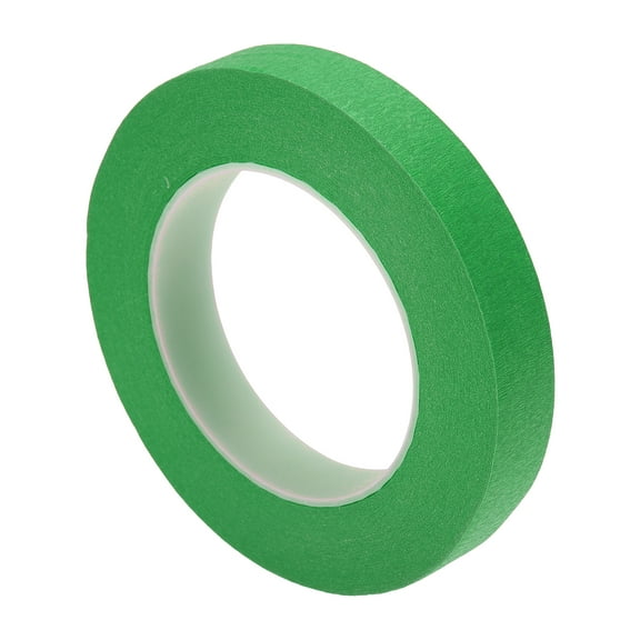 Unique Bargains Painters Tape Easy Removal 5500x1.9x0.01cm / 60.15 Yards x 0.75 Inches x 140um Masking Master Tape Green