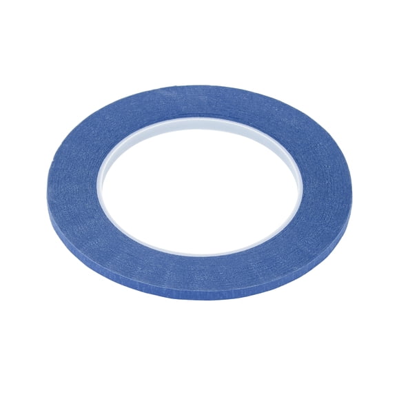 Unique Bargains Painters Tape Masking Master Tape Blue 5000x0.5x0.01cm / 54.68 Yards x 0.2 Inches x 140um