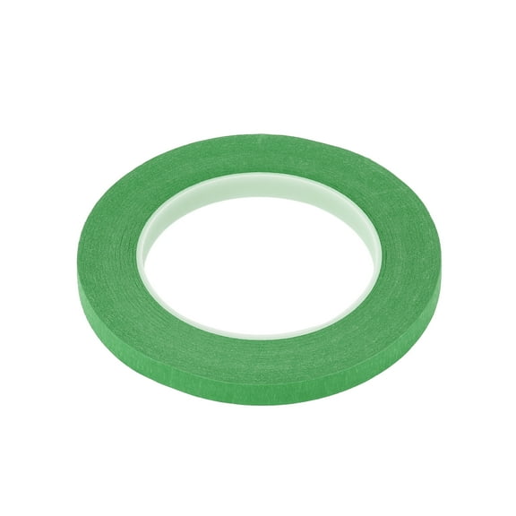 Unique Bargains Painters Tape Masking Master Tape Green 5000x1x0.01cm / 54.68 Yards x 0.39 Inches x 140um