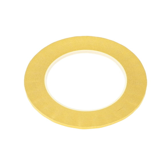 Unique Bargains Painters Tape Masking Master Tape Yellow 5000x0.3x0.01cm / 54.68 Yards x 0.12 Inches x 140um