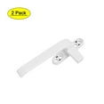 thumbnail image 1 of Unique Bargains Pair Aluminum Alloy Casement Window Locking Handgrip Right and Left Handle White, 1 of 5