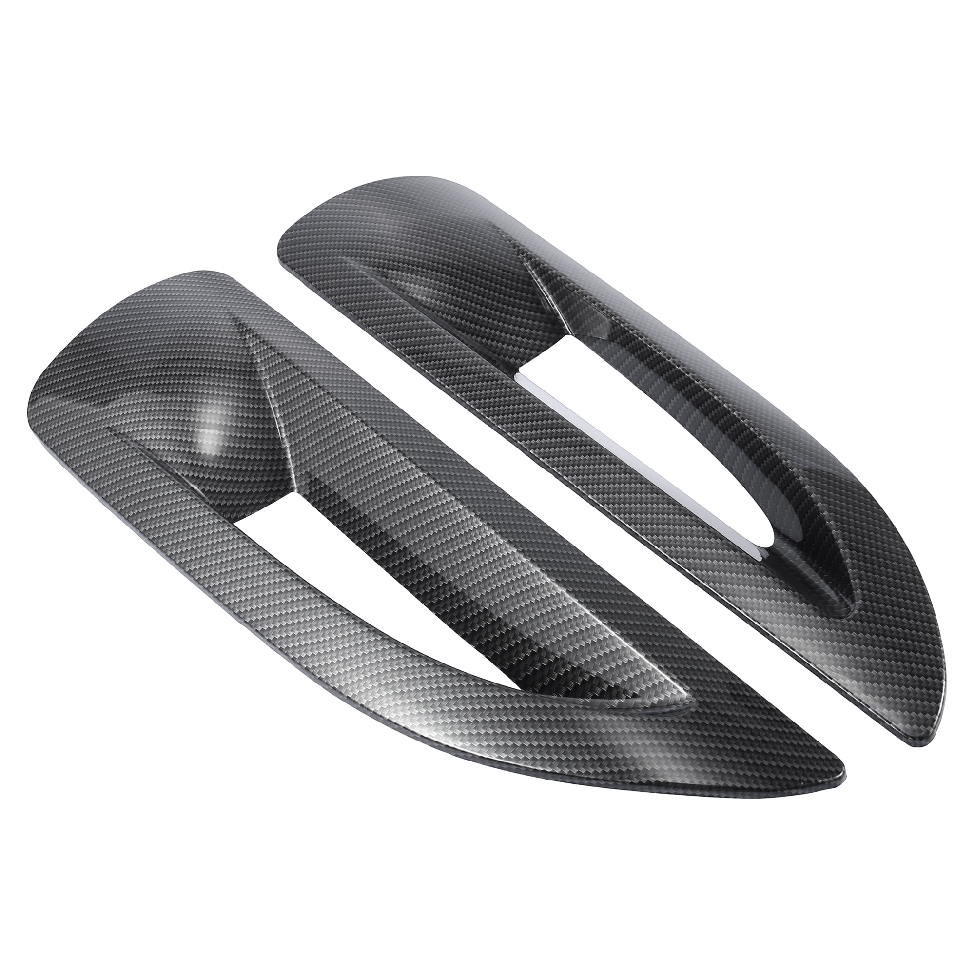 Unique Bargains Pair Black Hood Side Air Vents Cover for Jeep Wrangler JK JKU Unlimited Rubicon 2007-2017
