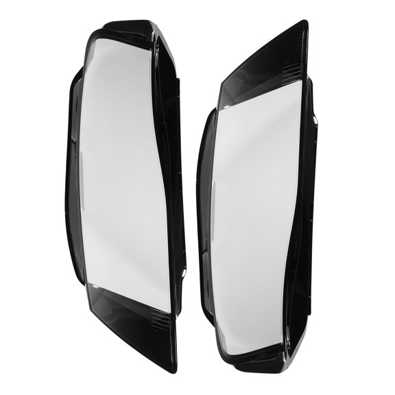 Unique Bargains Pair Car Front Headlight Headlamp Lens Cover Cap PC Shell for Audi A4 B8 2009-2012 8K0941029C 8K0941030C