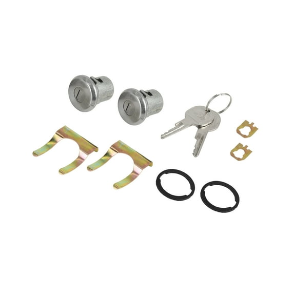 Unique Bargains Pair Door Lock Cylinder with Keys for Chevrolet Blazer 69-1974