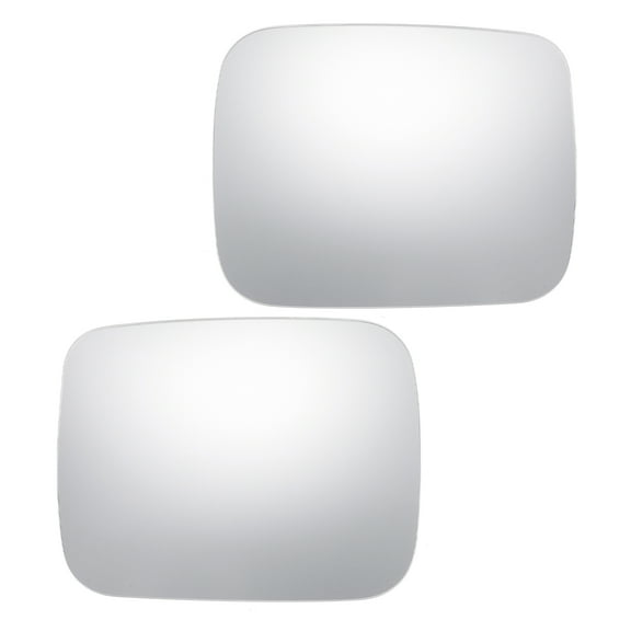 Unique Bargains 1 Pcs Pair Left Right Rearview Mirror Glass Replacement Heated White Glass with Back Fit for JEEP Renegade