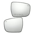 thumbnail image 1 of Unique Bargains Pair Left Right Rearview Mirror Glass Replacement Heated White Glass with Back Fit for Nissan MURANO, 1 of 6