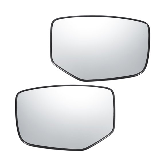 Unique Bargains 1 Pcs Pair Left Right Rearview Mirror Glass Replacement Heated White with Back Fit for Honda Accord 2008-2010