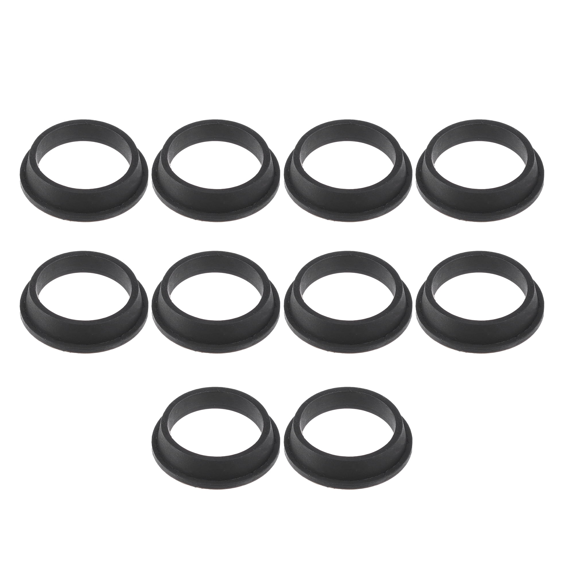 Unique Bargains Parking Reverse Sensor Ring for BMW 128i 2008-2013 Black 10Pcs