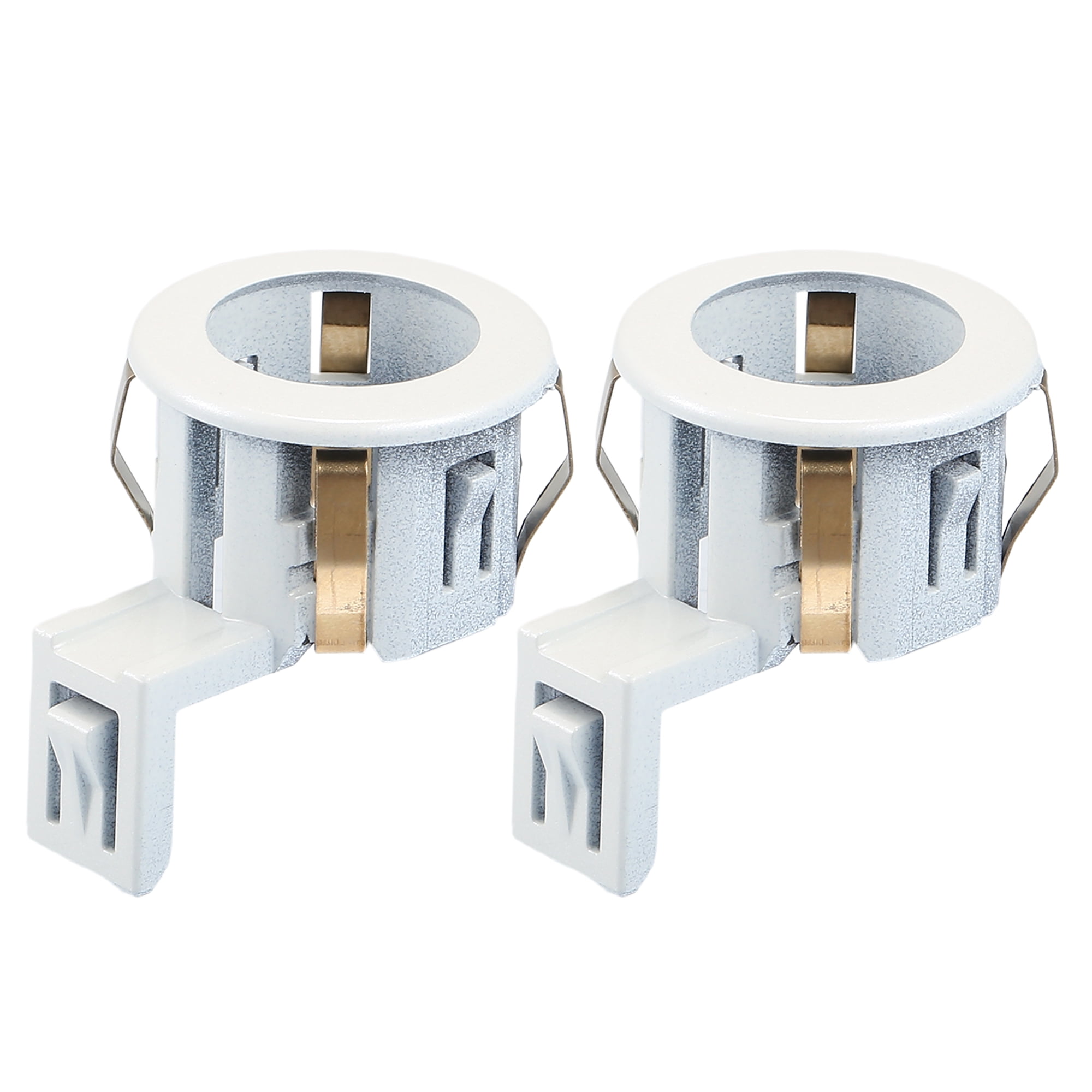 Unique Bargains Parking Sensor Retainer Holder for Honda Odyssey 2011-2017 White 2Pcs