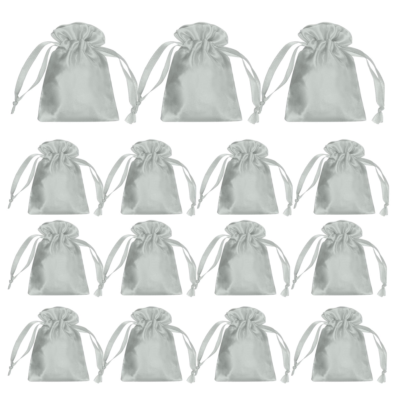 Unique Bargains Party Favor Bags Birthday Candy Special Occasions Gray 3.5" x 2.8"