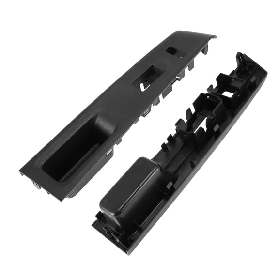 Unique Bargains Passenger RH Side Front Armrest Door Window Switch Panel Bezel Trim for Toyota Yaris 2012-2014 Replaces# 7423152650C0 Black