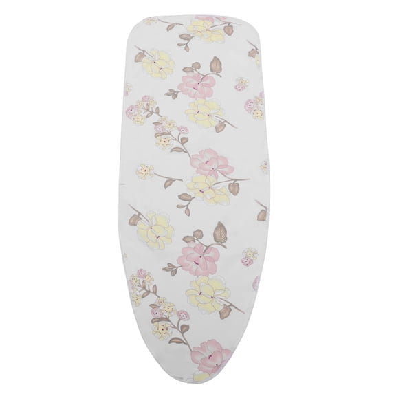 Unique Bargains Pattern Ironing Board Cover Standard Size 1 Pc Pink, Light Yellow, White
