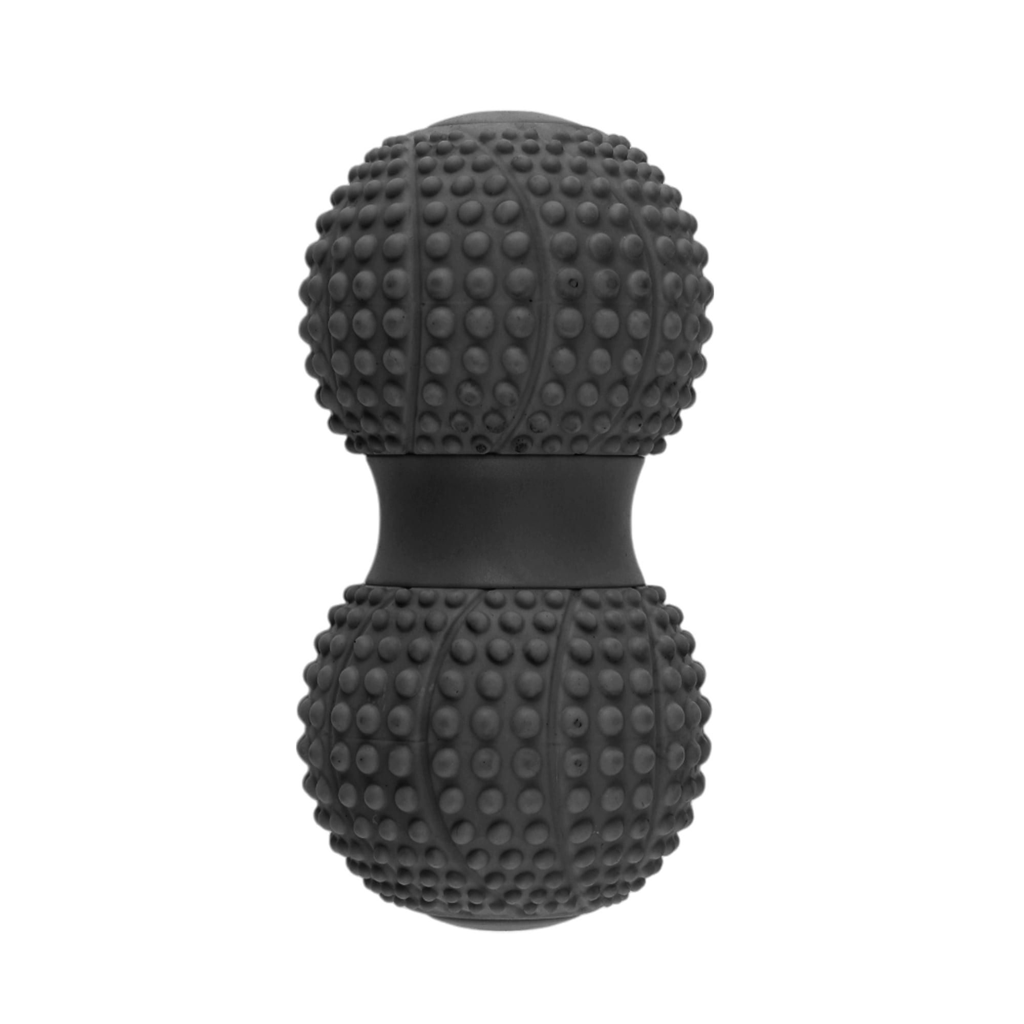 Unique Bargains Peanut Fascia Ball Massager 5.12"x2.56" 1 Pc Black