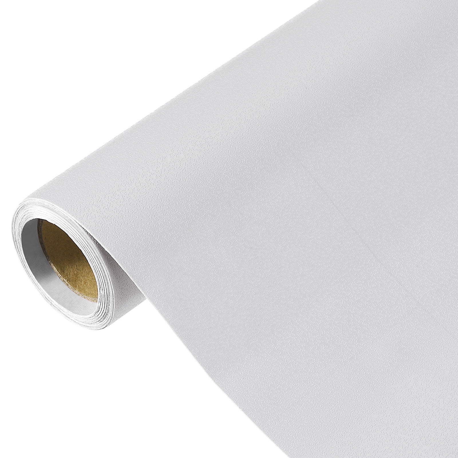 Unique Bargains Peel Stick Wallpaper Solid Color Vinyl Self-Adhesive Paper Gray