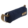 thumbnail image 1 of Unique Bargains Pen Case Canvas Pouch Simple Stationery Bag Dark Blue, 1 of 6