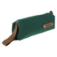 thumbnail image 1 of Unique Bargains Pen Case Canvas Pouch Simple Stationery Bag Green, 1 of 6