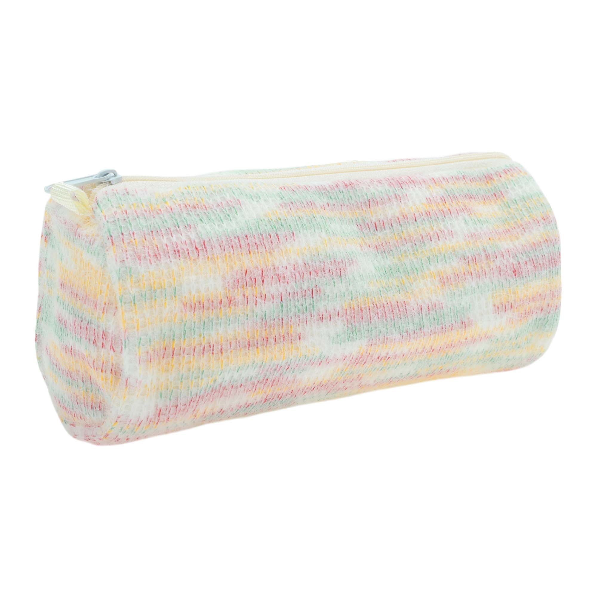 Unique Bargains Pencil Case, Cartoon Print Pen Pouch, Portable Stationery Bag Colorful