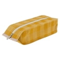 thumbnail image 1 of Unique Bargains Pencil Case Portable Stationery Bag Zipper Storage Bag Yellow, 1 of 6