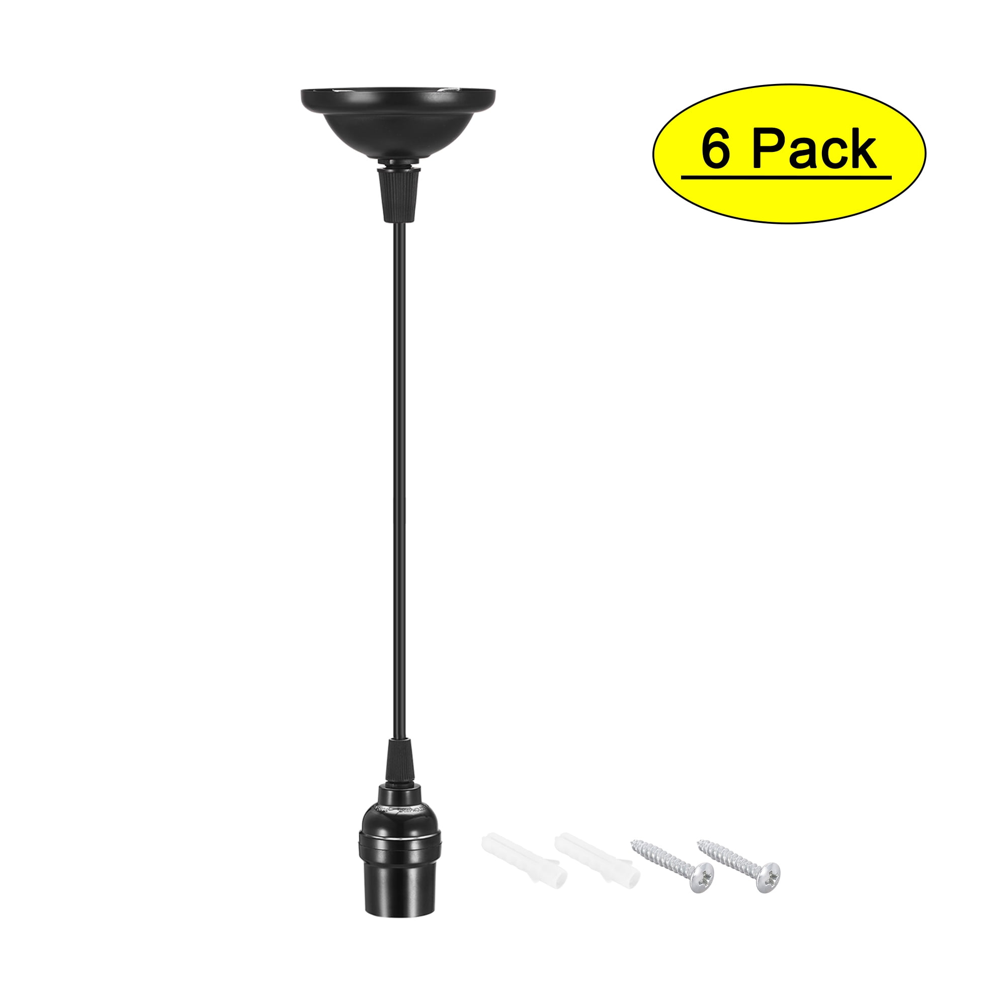 Unique Bargains Pendant Light Kit Hanging Light Socket E26/E27 Base ...