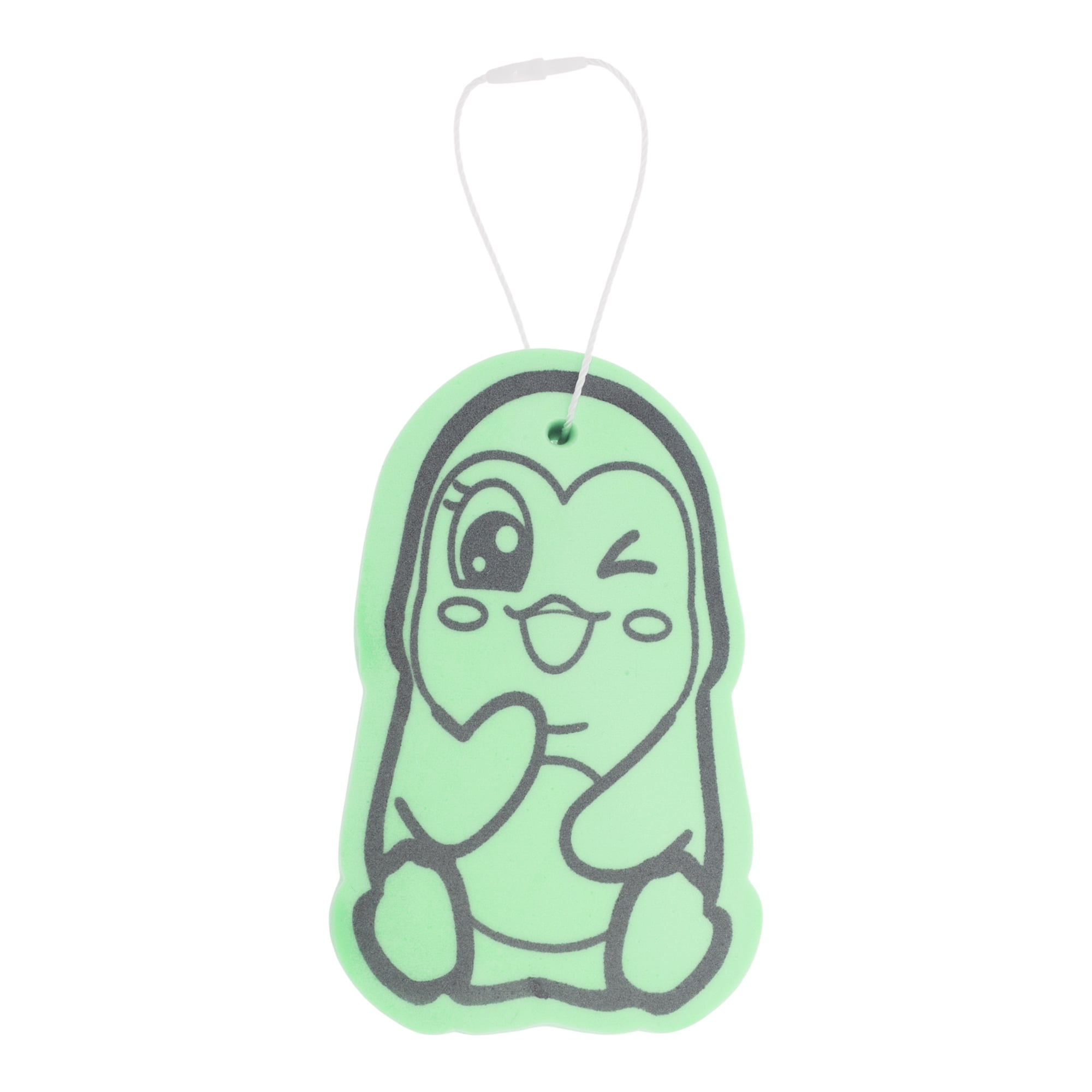 Unique Bargains Penguins Pattern Bath Sponge Body Scrubber 1 Pc Cyan