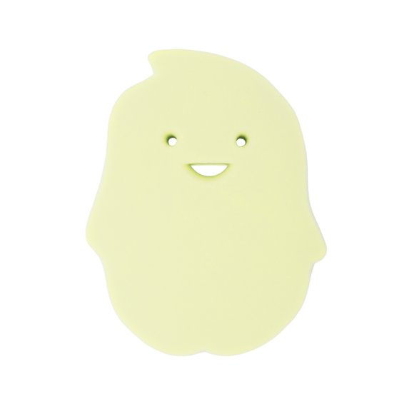 Unique Bargains Penguins Shape Bath Sponge 1 Pc Yellow