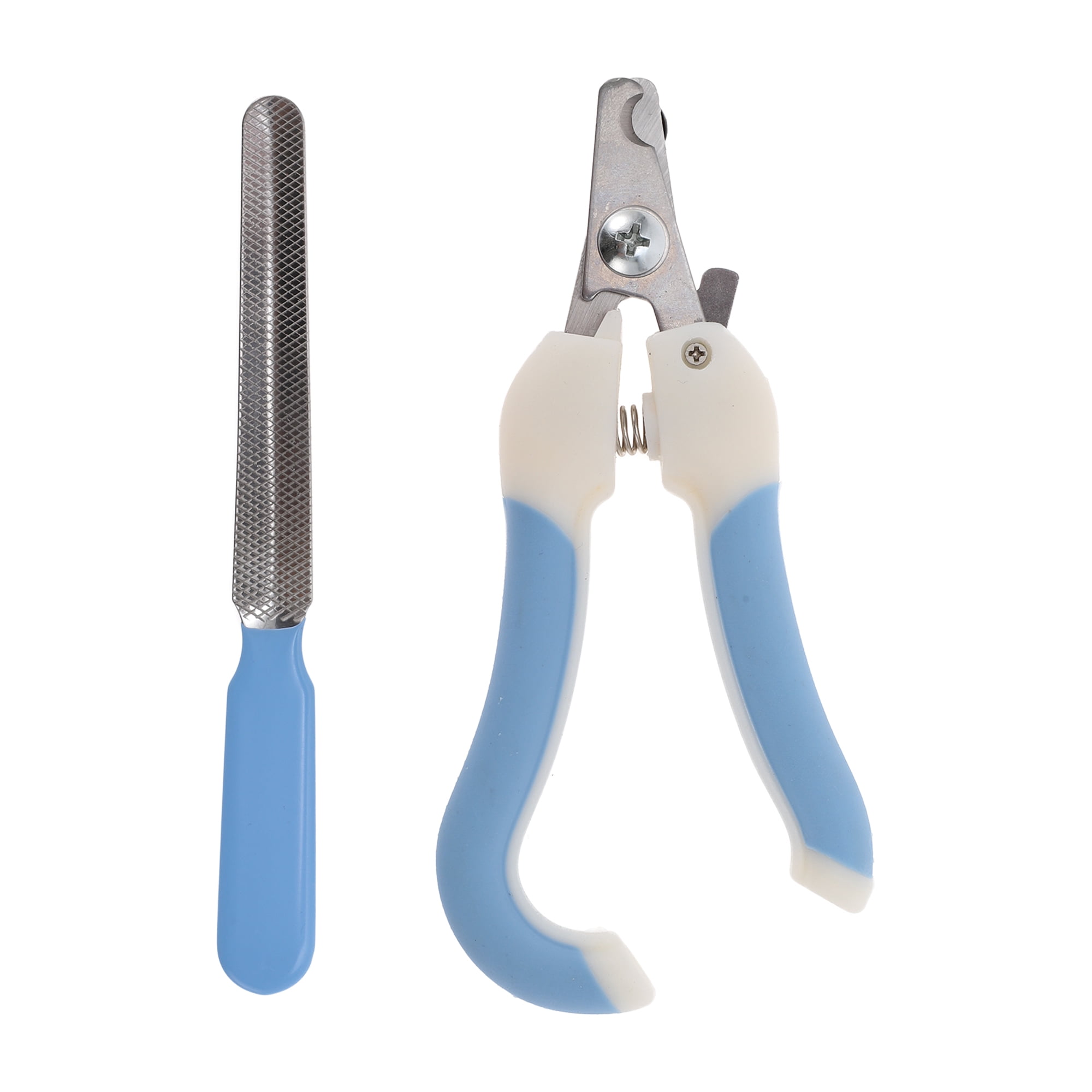 Unique Bargains Pet Nail Clippers with File 5.51"x3.94" 1 Set Blue
