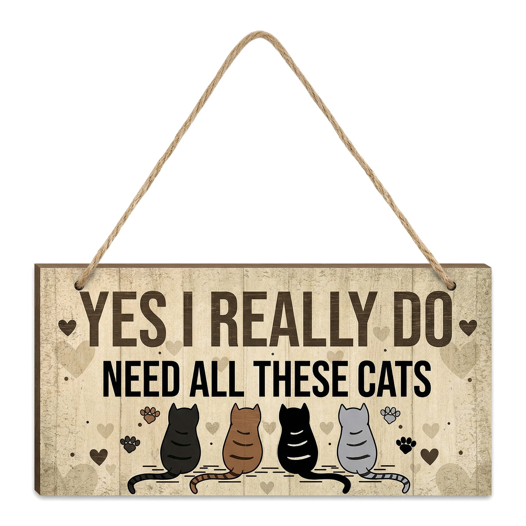 Unique Bargains Pet Sign Home Decor Decorative Wall Plaque Style A 3.9in