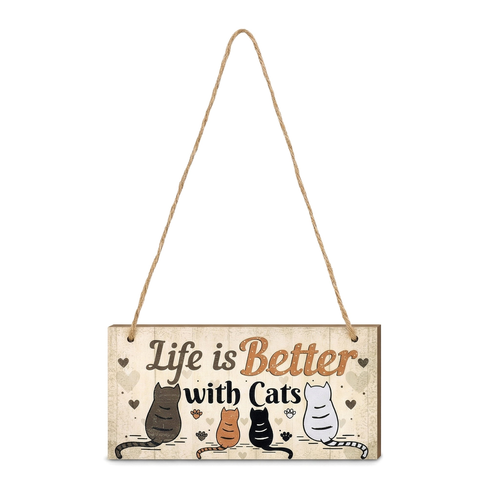 Unique Bargains Pet Sign Home Decor Decorative Wall Plaque Style B 3.9in