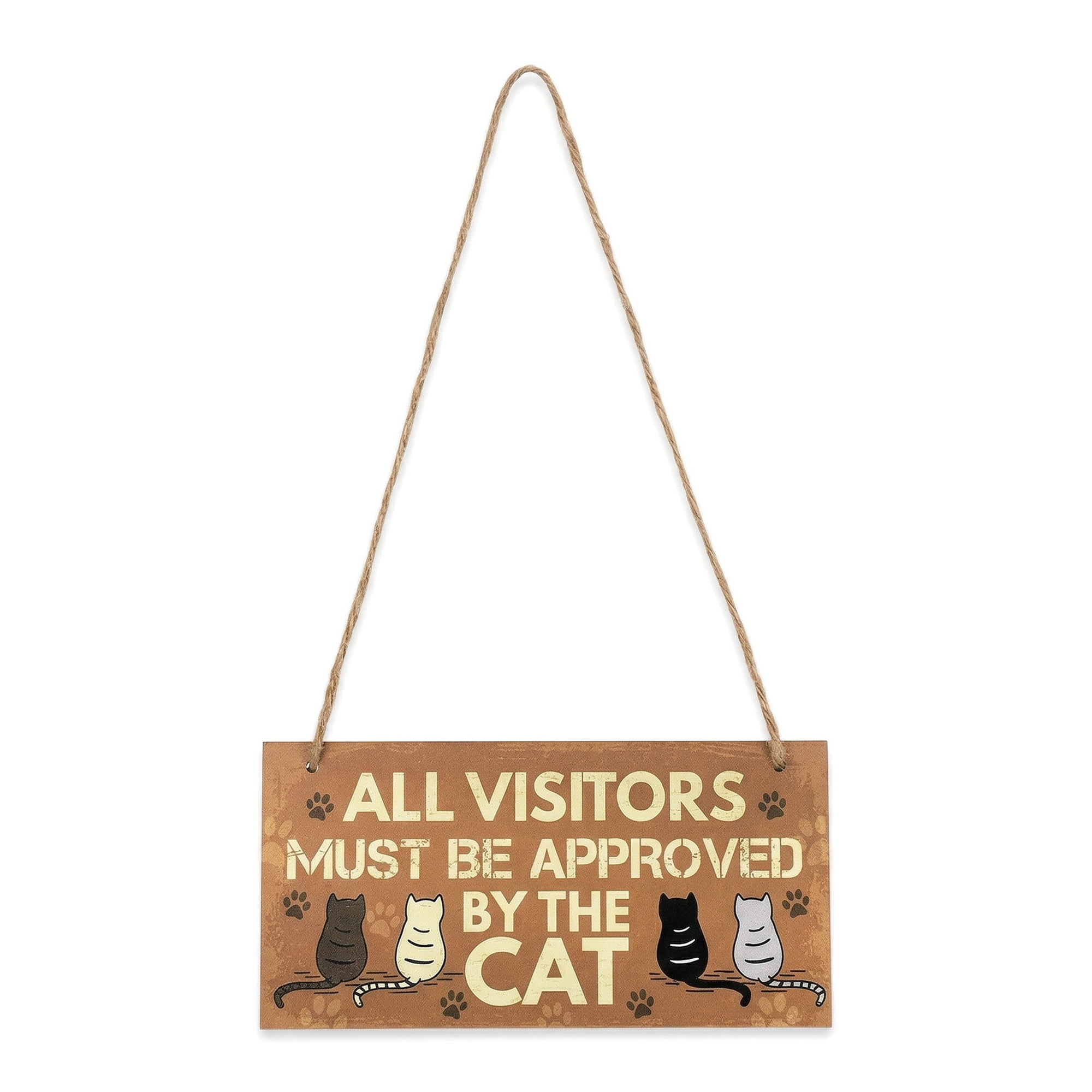 Unique Bargains Pet Sign Home Decor Decorative Wall Plaque Style C 3.9in