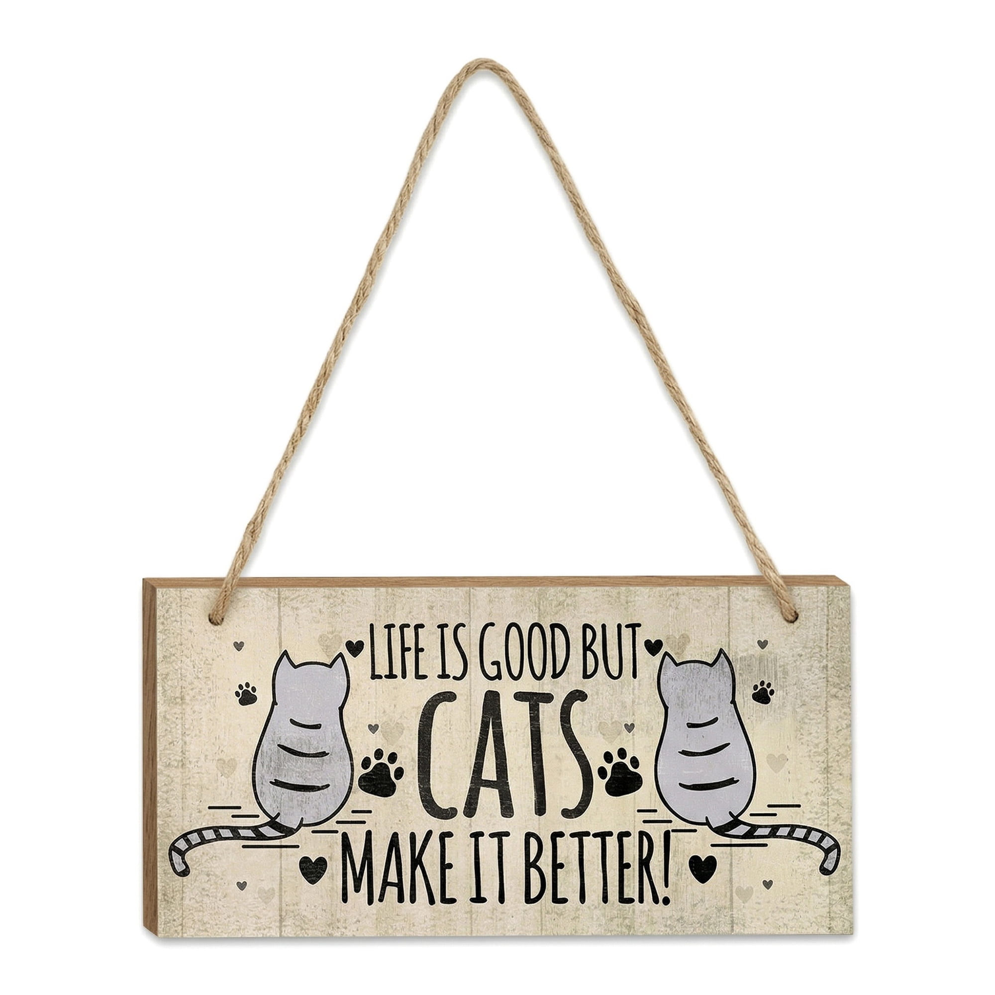 Unique Bargains Pet Sign Home Decor Decorative Wall Plaque Style E 3.9in