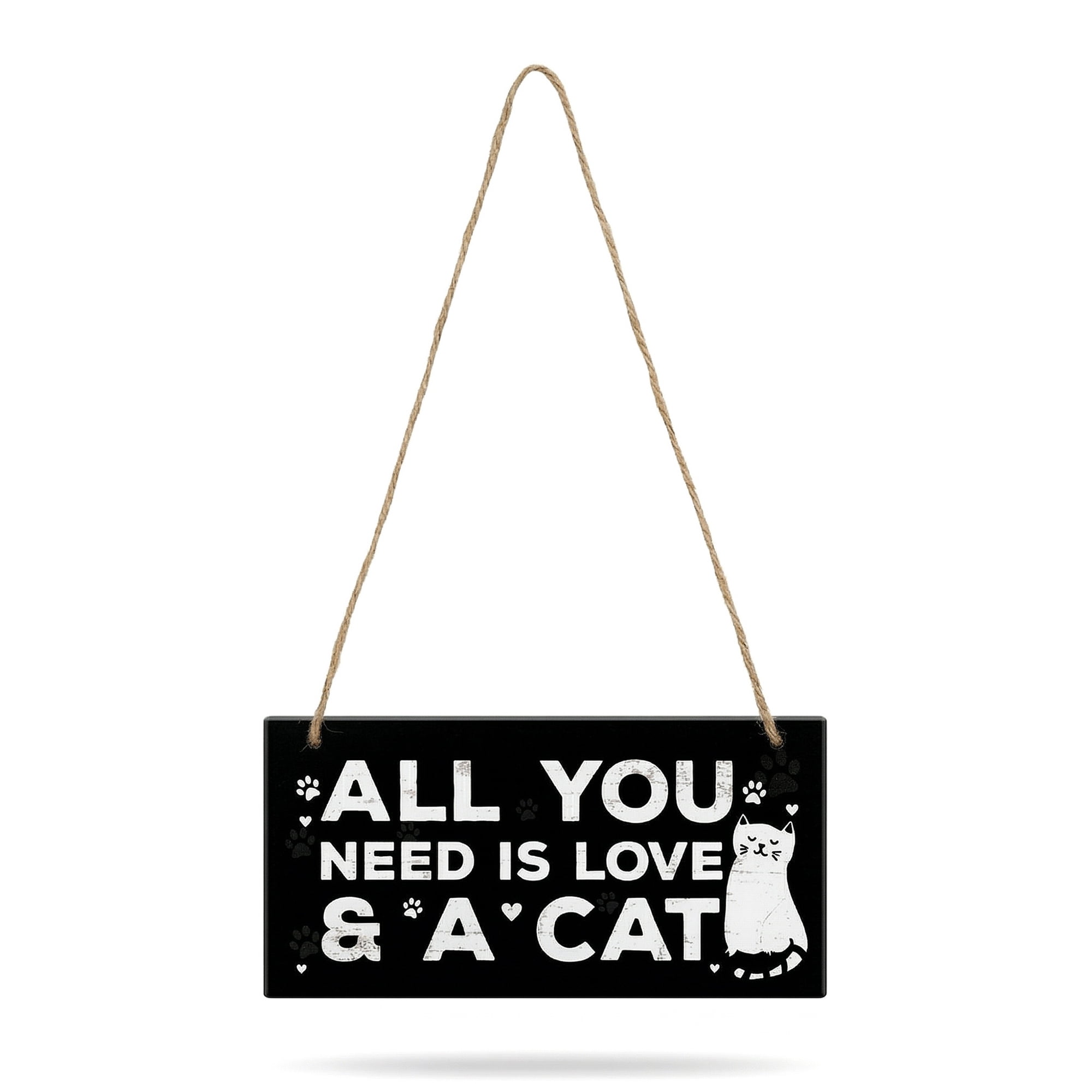 Unique Bargains Pet Sign Home Decor Decorative Wall Plaque Style G 3.9in