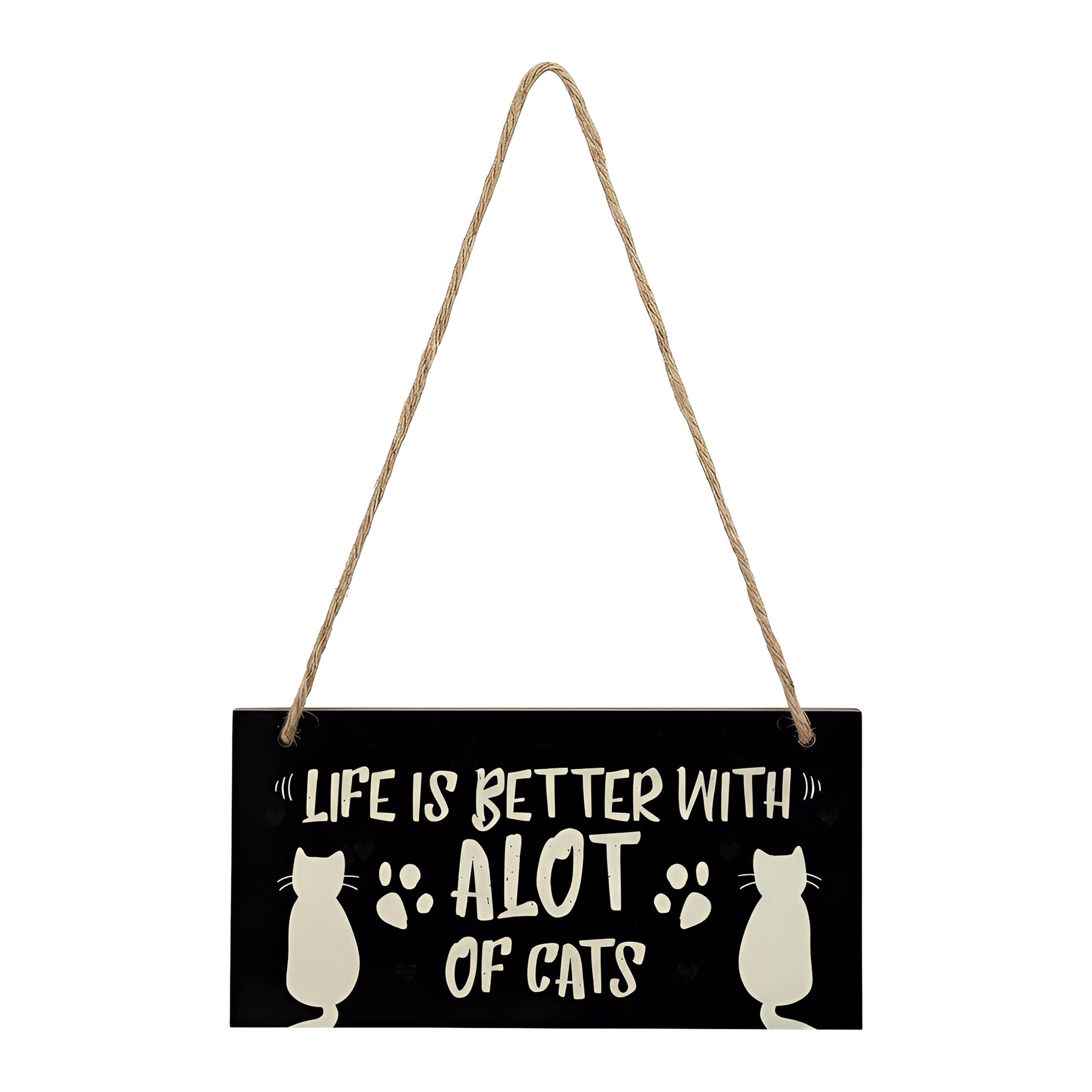 Unique Bargains Pet Sign Home Decor Decorative Wall Plaque Style H 3.9in