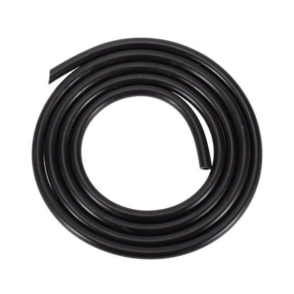 Unique Bargains Petrol Fuel Line 3.28ftx1/9"(2.5mm)/1/5"(5mm) Gas Line Pipe Hose Black