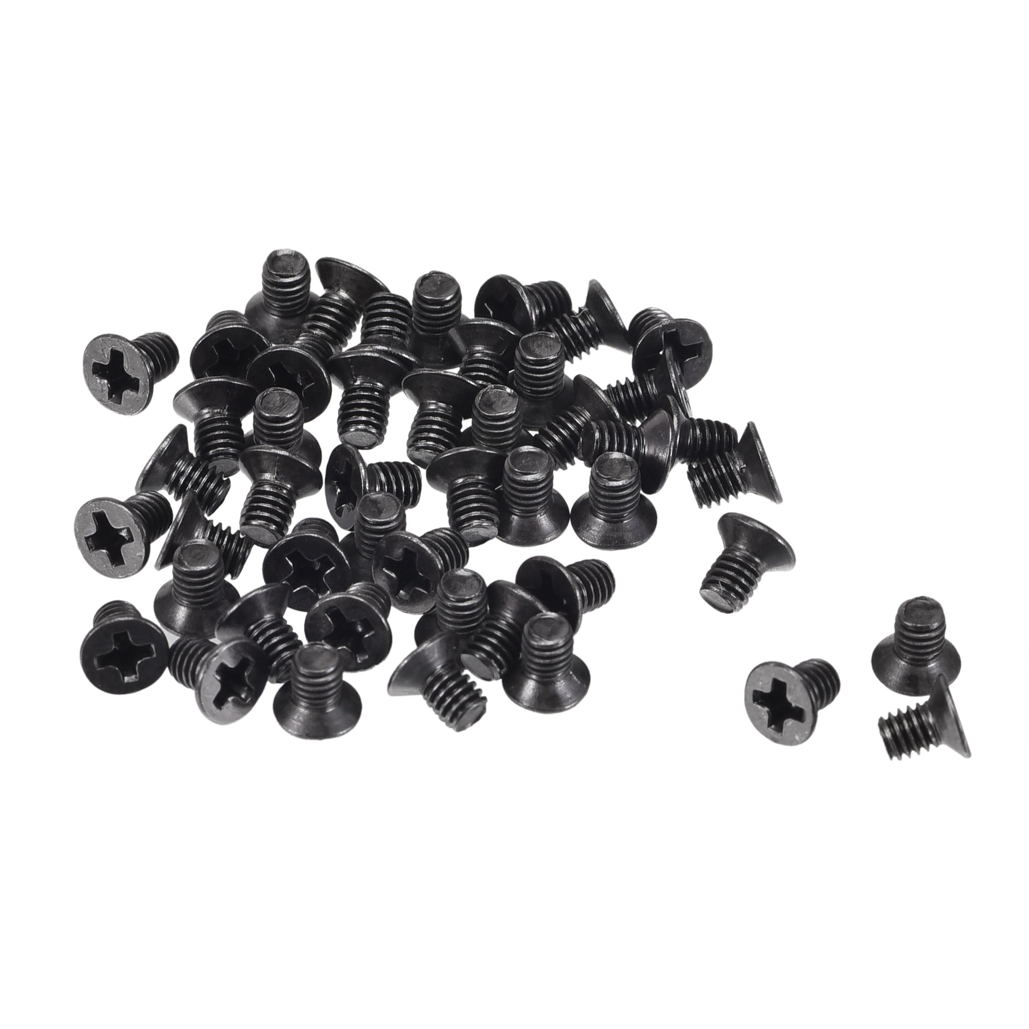 Unique Bargains Phillips Screw Fasteners for Laptop PC TV Fan Switch 150 Pcs M2.5 x 4mm