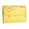 thumbnail image 1 of Unique Bargains Picnic Blanket Beach Mat Lightweight with Handle Yellow 150x100, 1 of 7