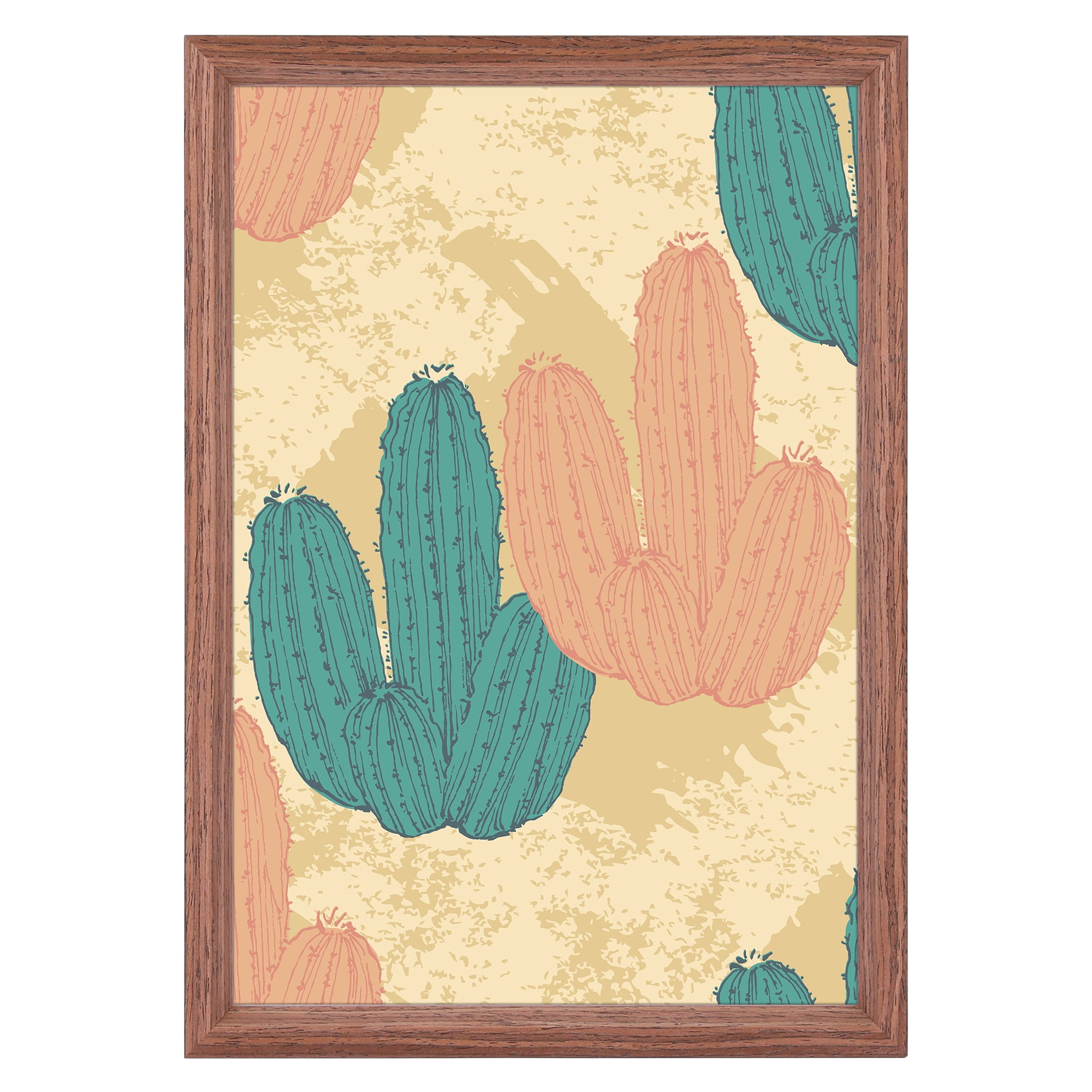 Unique Bargains Picture Frame for Photo and Poster Modern Frame 8.5x11 Brown