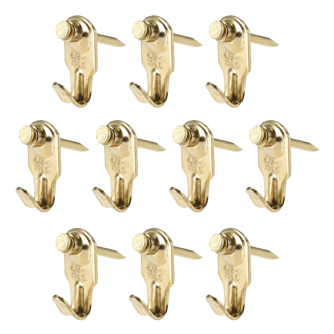 Unique Bargains Picture Hangers 10lbs Photo Frame Hooks Kit w Nails